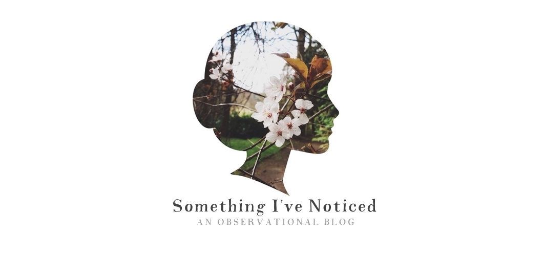 something I've noticed // observational blog
