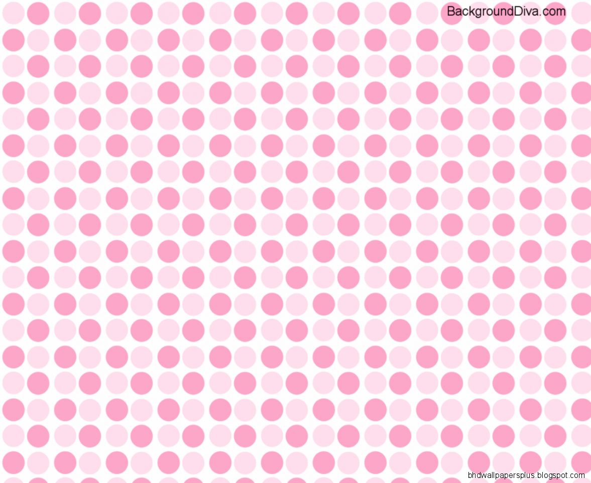 Pink Polka Dot Wallpaper