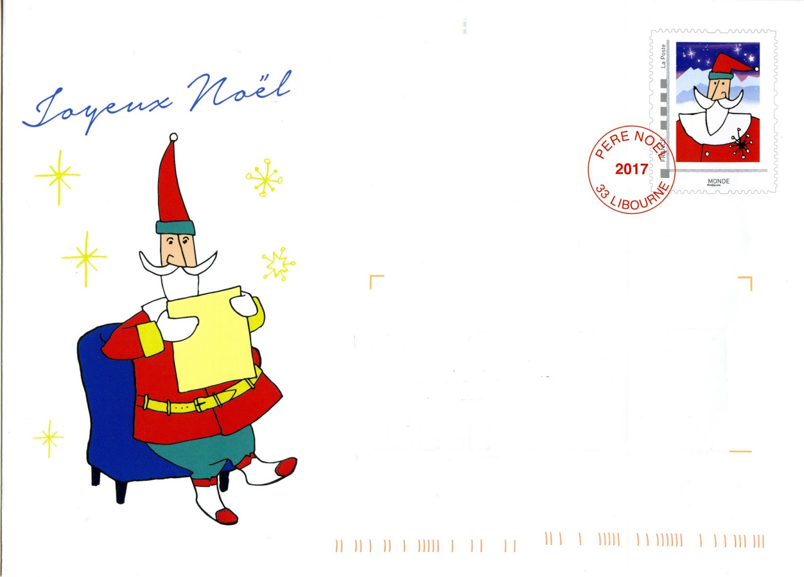 Blog Philatélie Cartophilie de Michel Le Père Noël de La Poste