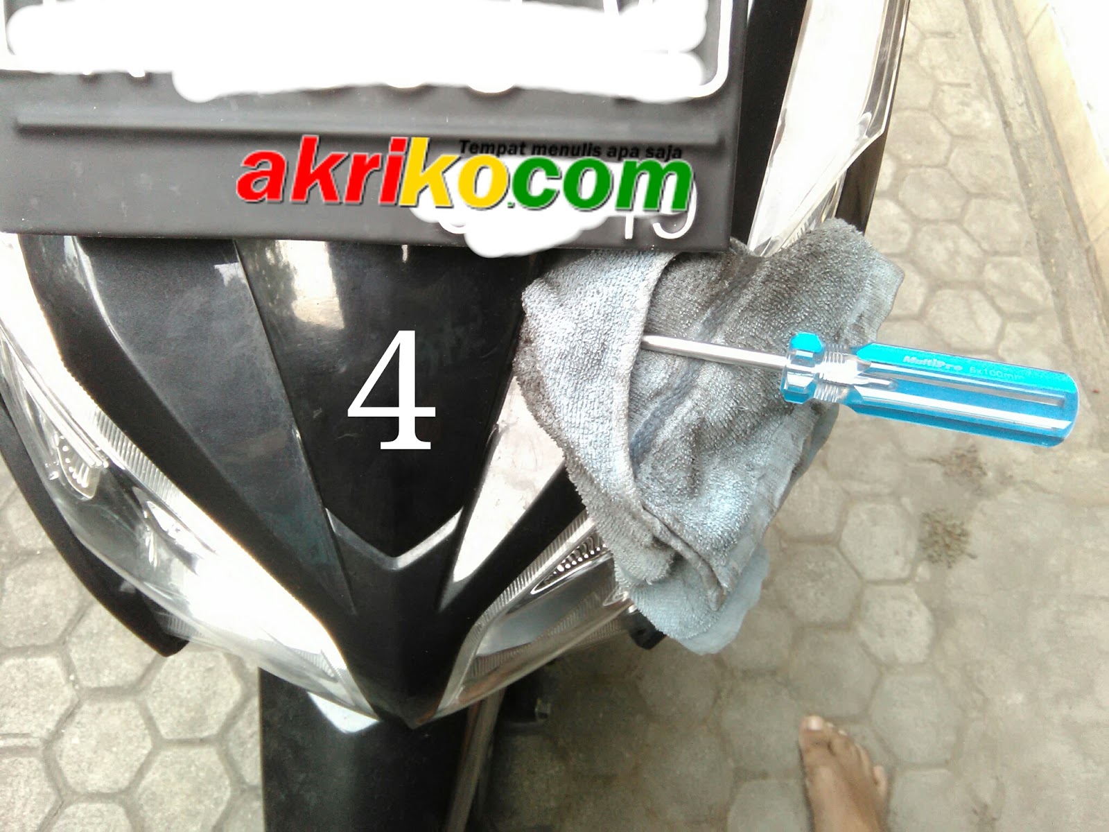 Cara Membuka Cover Depan Vario 125 FI Old Akrikocom