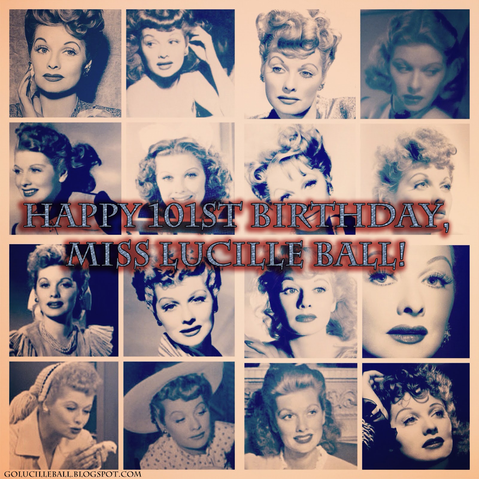 A Blog About Lucille Ball Happy 101st Birthday Lucille Ball