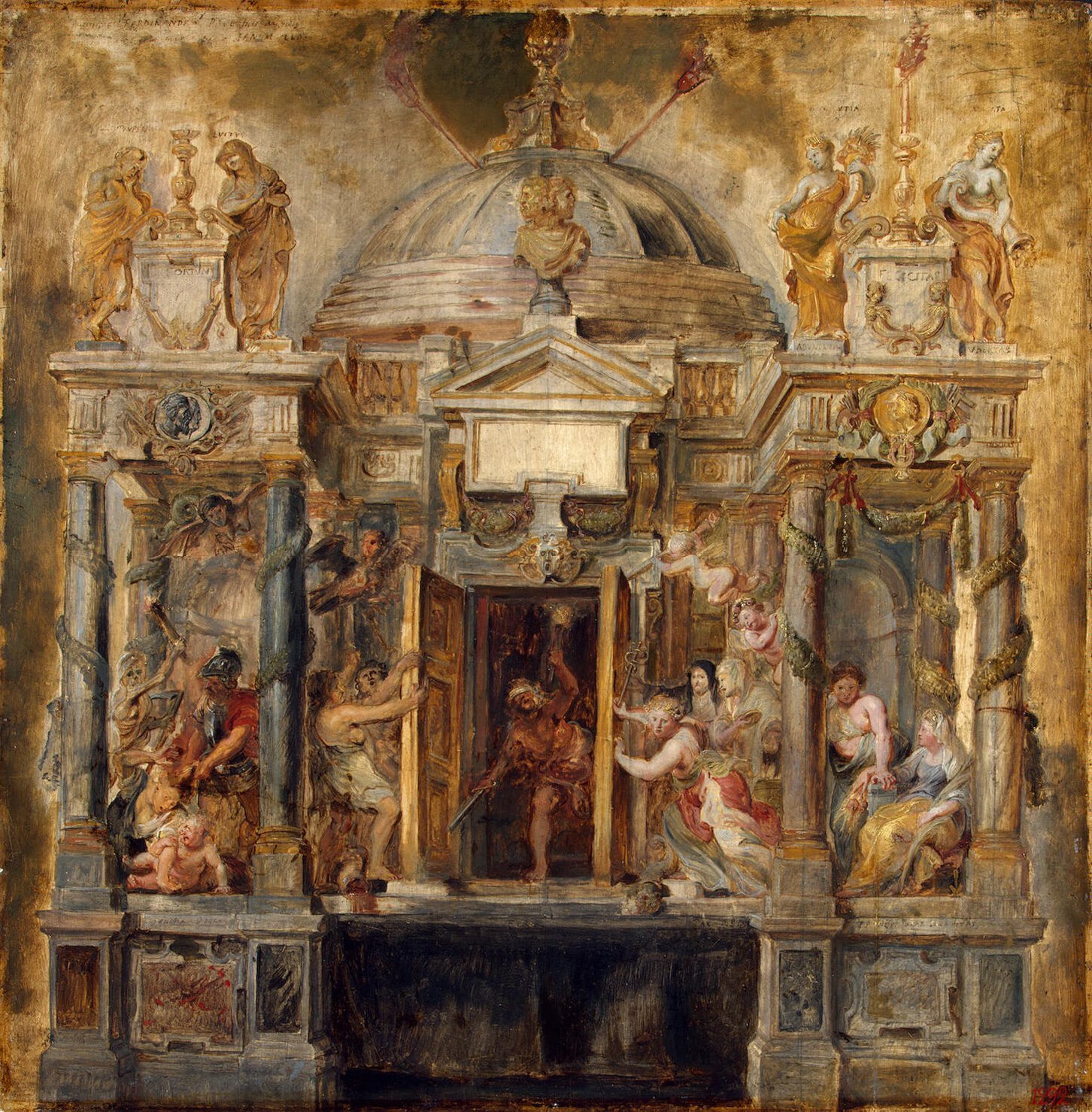 Temple of Janus Pieter Paul Rubens Endless Paintings