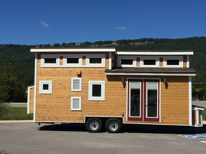 TINY HOUSE TOWN The Nooga Blue Sky By Tiny House Chattanooga