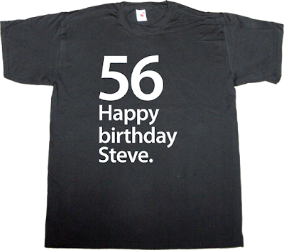 birthday steve jobs apple iphone ipad ipod mac macintosh t-shirt ephemeral-t-shirts