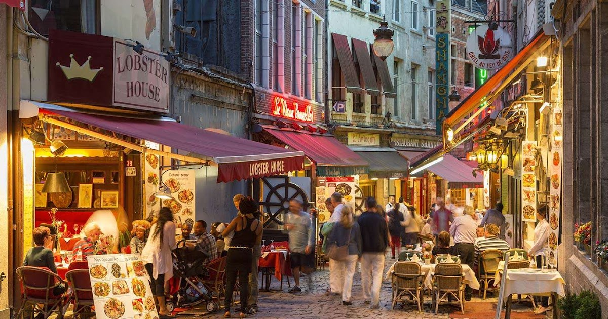 Amazing Belgium Rue des Bouchers Brussels