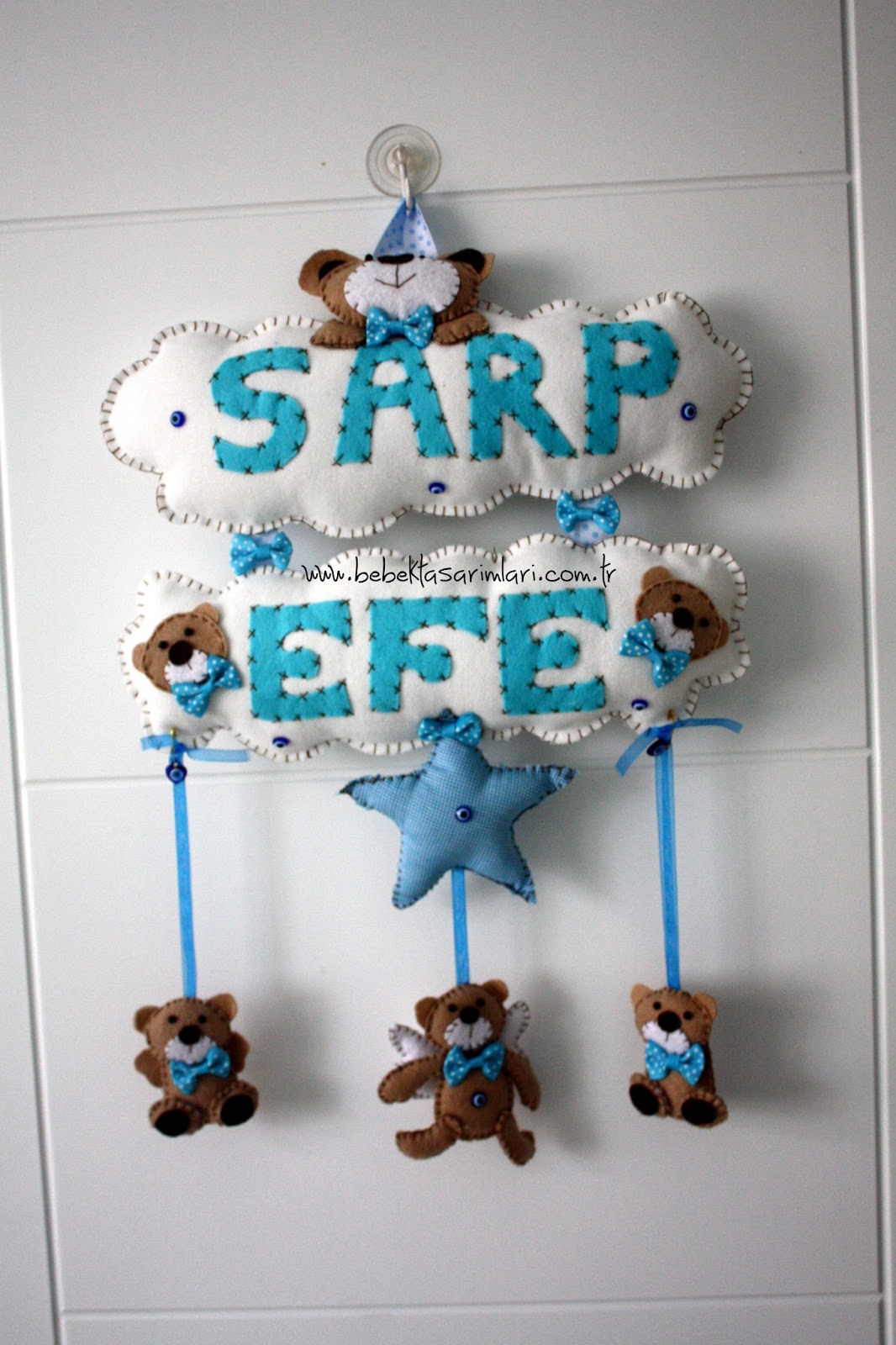 BEBEK TASARIMLARI SARP EFE BEBEĞİN KAPI SÜSÜ