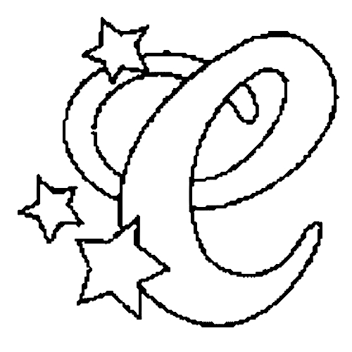 letras do alfabeto letra c desenhos preto e branco para colorir