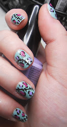 nails dead llama walking nail nerd challenge inspired zombie zombies leopard