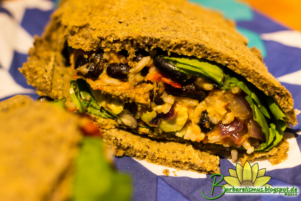 Barbarelismus Black Bean and Butternut Squash Burritos