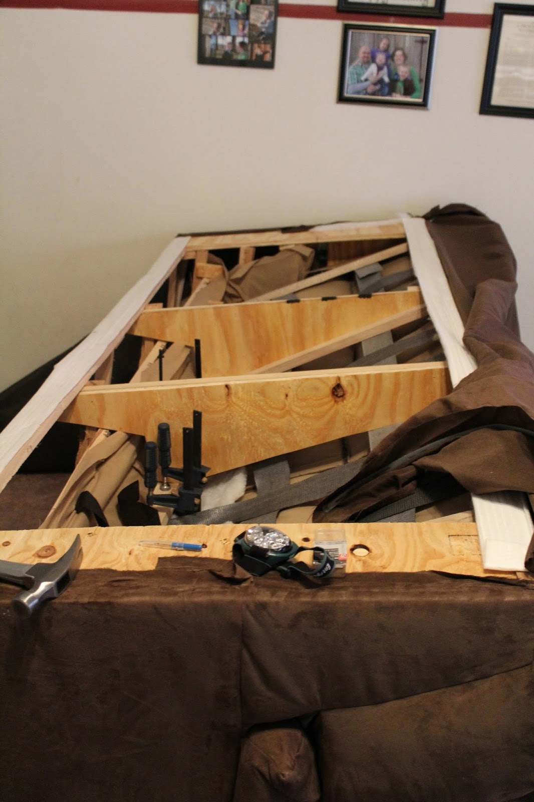 DIY Project Crazy Fixin my couch