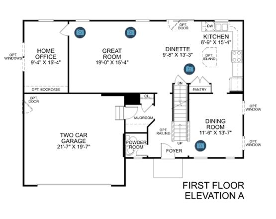 Our First Home! Our Palermo Floor Plan