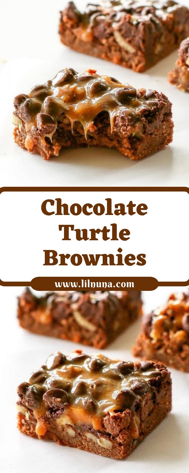 Chocolate Turtle Brownies