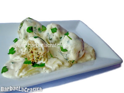 Perişoare în sos de smântână