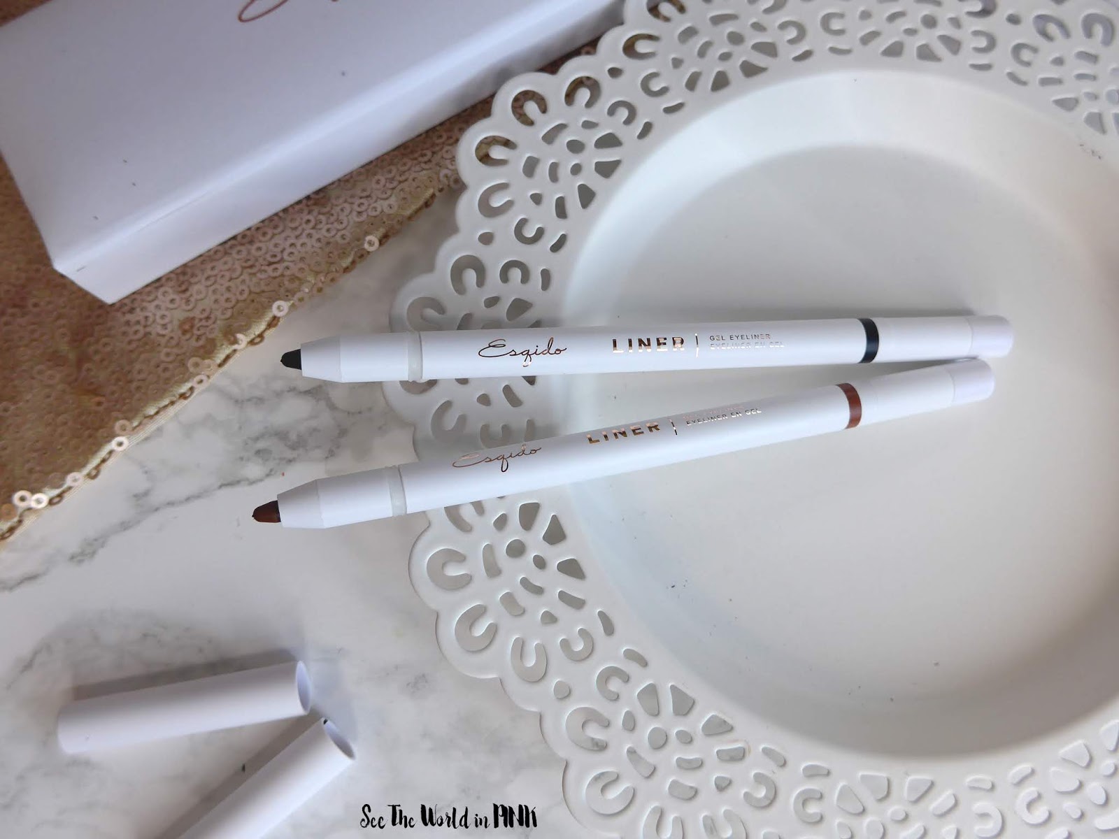 Esqido Gel Eyeliner Pencils - Swatches, Review and Try-on!