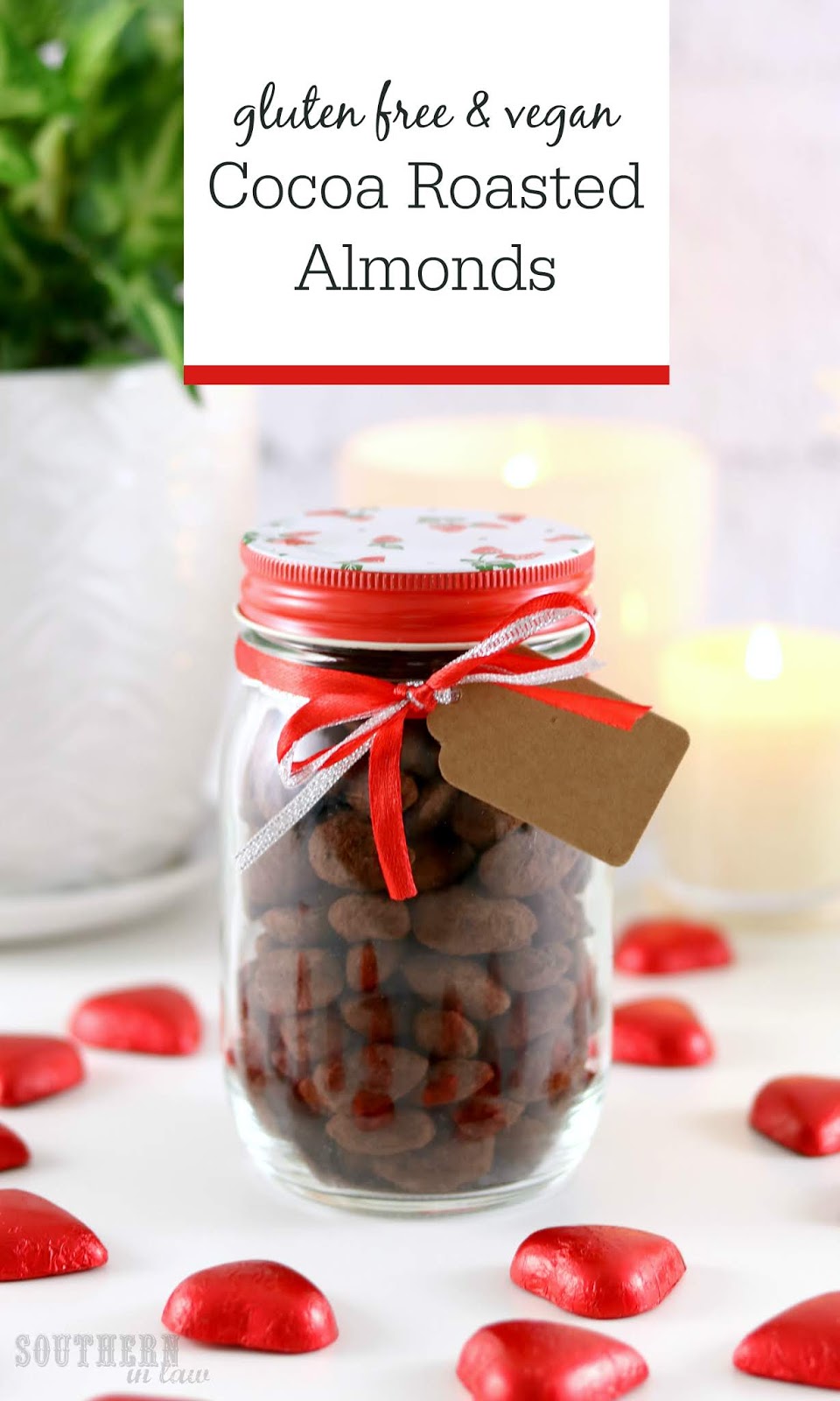 Southern In Law Recipe Easy Cocoa Roasted Almonds (Gluten Free + Vegan!)