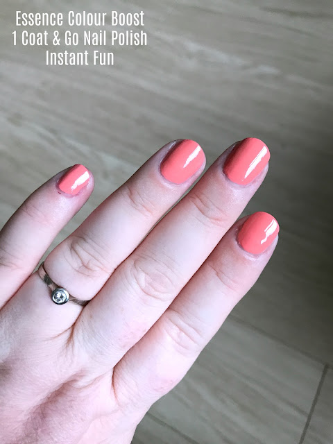 Essence Colour Boost High Pigment Nail Polish - One Coat And Go! Instant Fun Swatch