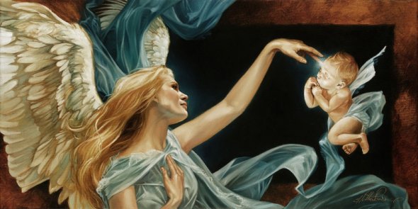 Dragões, anjos, princesas Disney e outros personagens de fantasia nas pinturas de Heather Theurer Heather Theurer arte pinturas fantasia religião simbolismo dragões anjos princesas disney