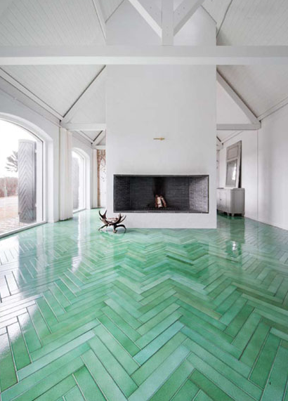 Made_A_Mano_Tile amazing green floor