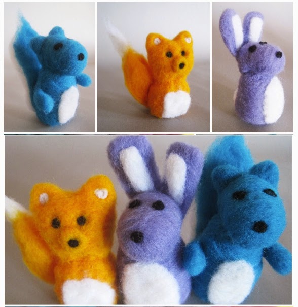 100 Percent Klutz Introduction to Transfiguration with Felted Friends