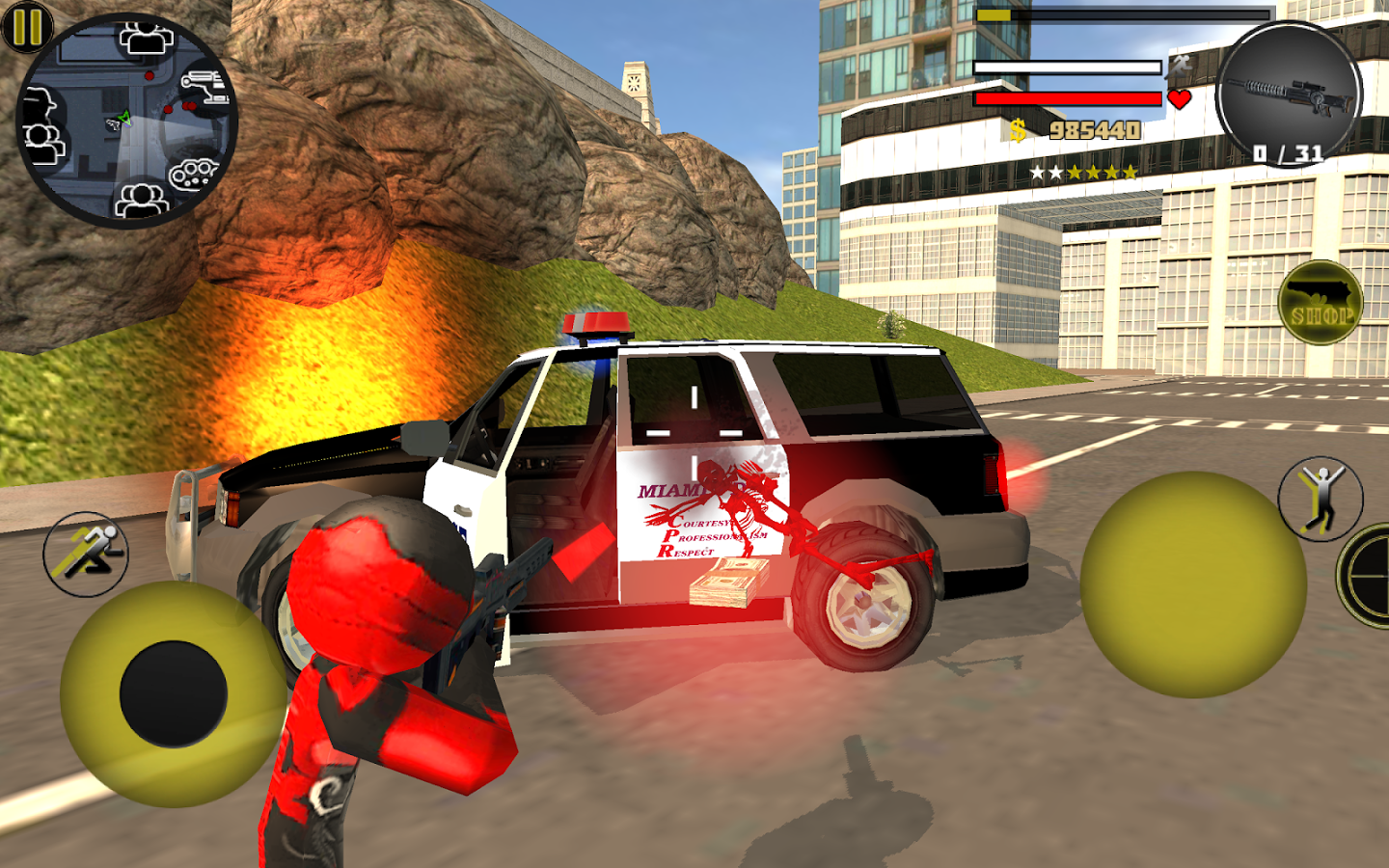 Stickman Rope Hero Mod APK Versi Terbaru Full Unlock