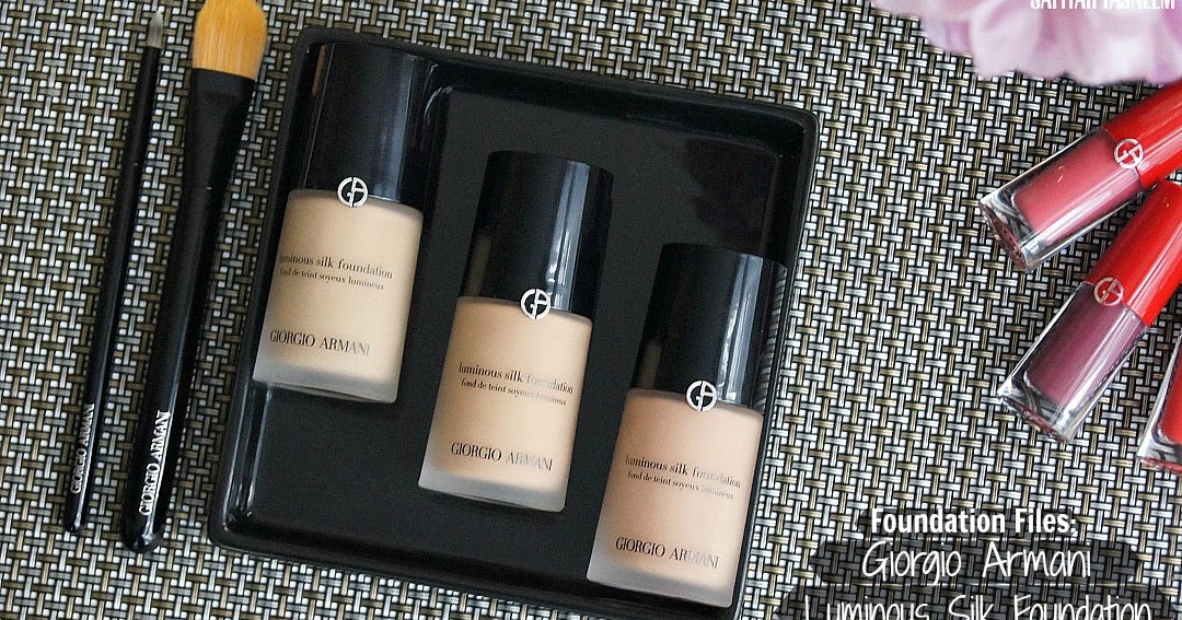 giorgio armani luminous silk foundation shade comparison