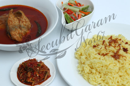 Resepi Nasi Minyak Terengganu Gulai Ayam