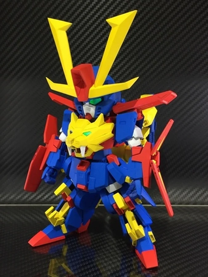 Custom Build: HG x SD Gundam Tryon 3
