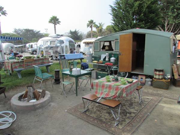 Extremely Rare Camper Trailer, 1953 Westfalia T5 Camping