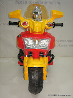 Pliko PK9078 MotoRobot Battery Toy Motorcycle