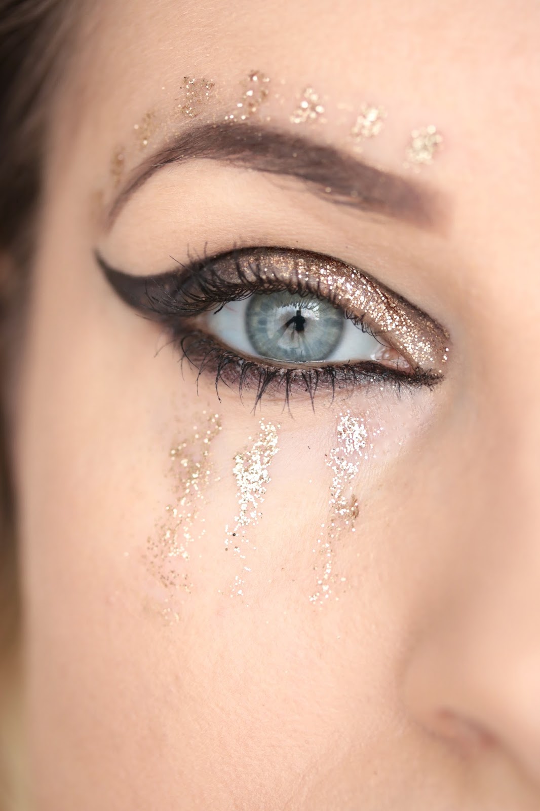 Black & Gold Makeup Makijaż Artystyczny Ela Lis MakeUp