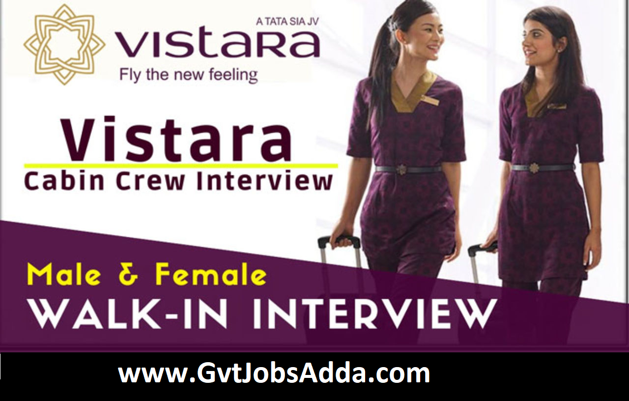 Vistara Cabin Crew Interview 2019 Free Job Alert 2020 Get
