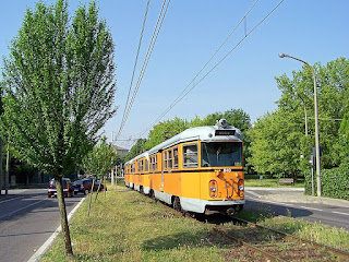 Cusano Milanino, notable for its leafy thoroughfares, is served by Milan's extensive tram network