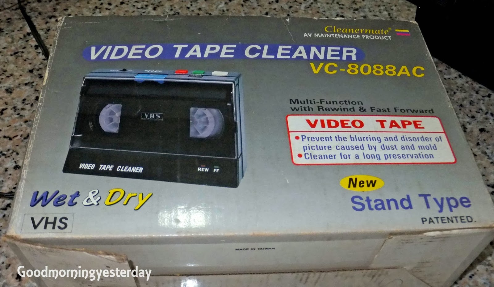 Electronic Vhs Tape Cleaner
