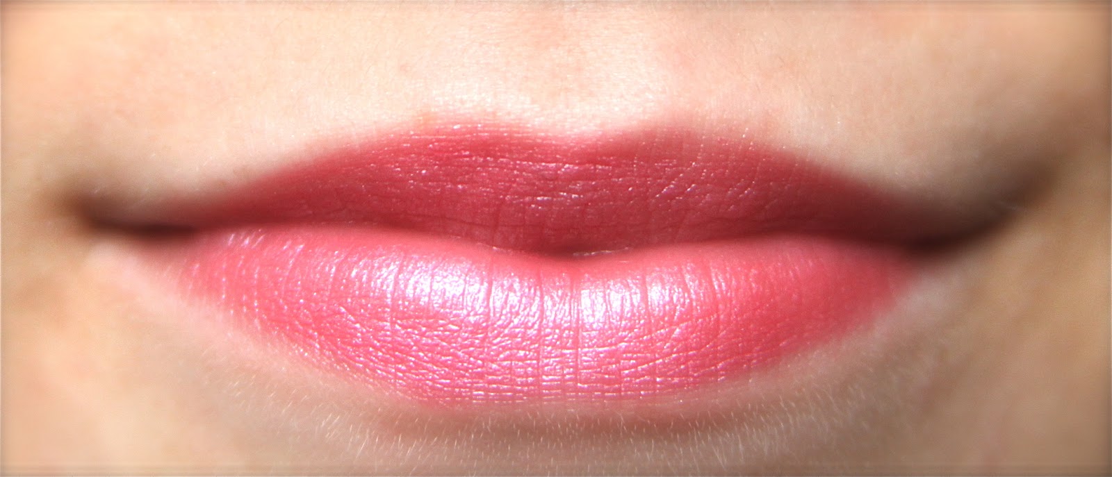 Glitter Kitty Estee Lauder Lipstick in Candy Review and Swatch