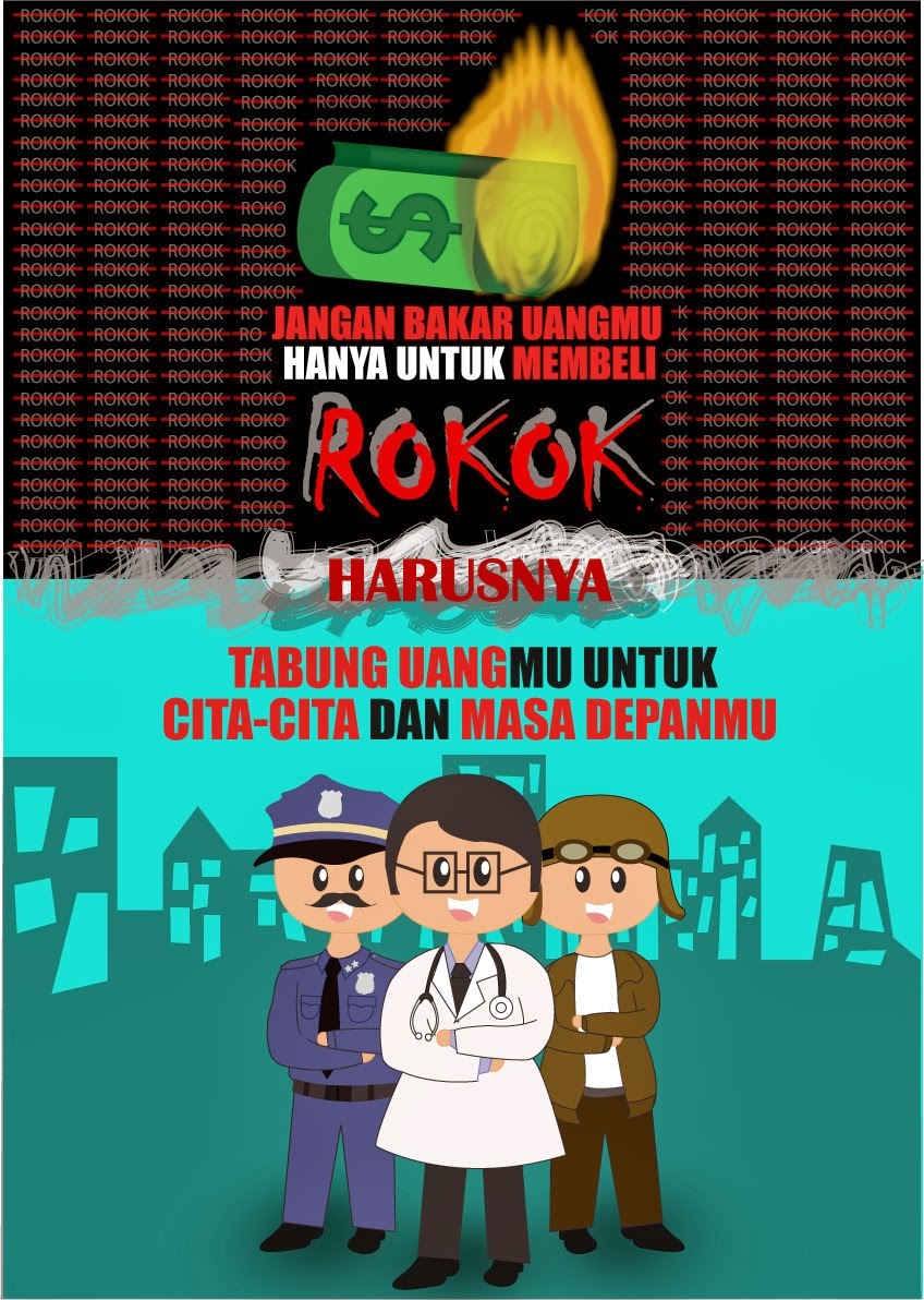 Gambar Kartun Orang Sedang Merokok  Bestkartun