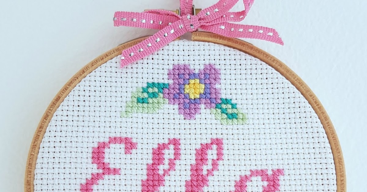 A Playful Stitch Cross Stitch Hoop