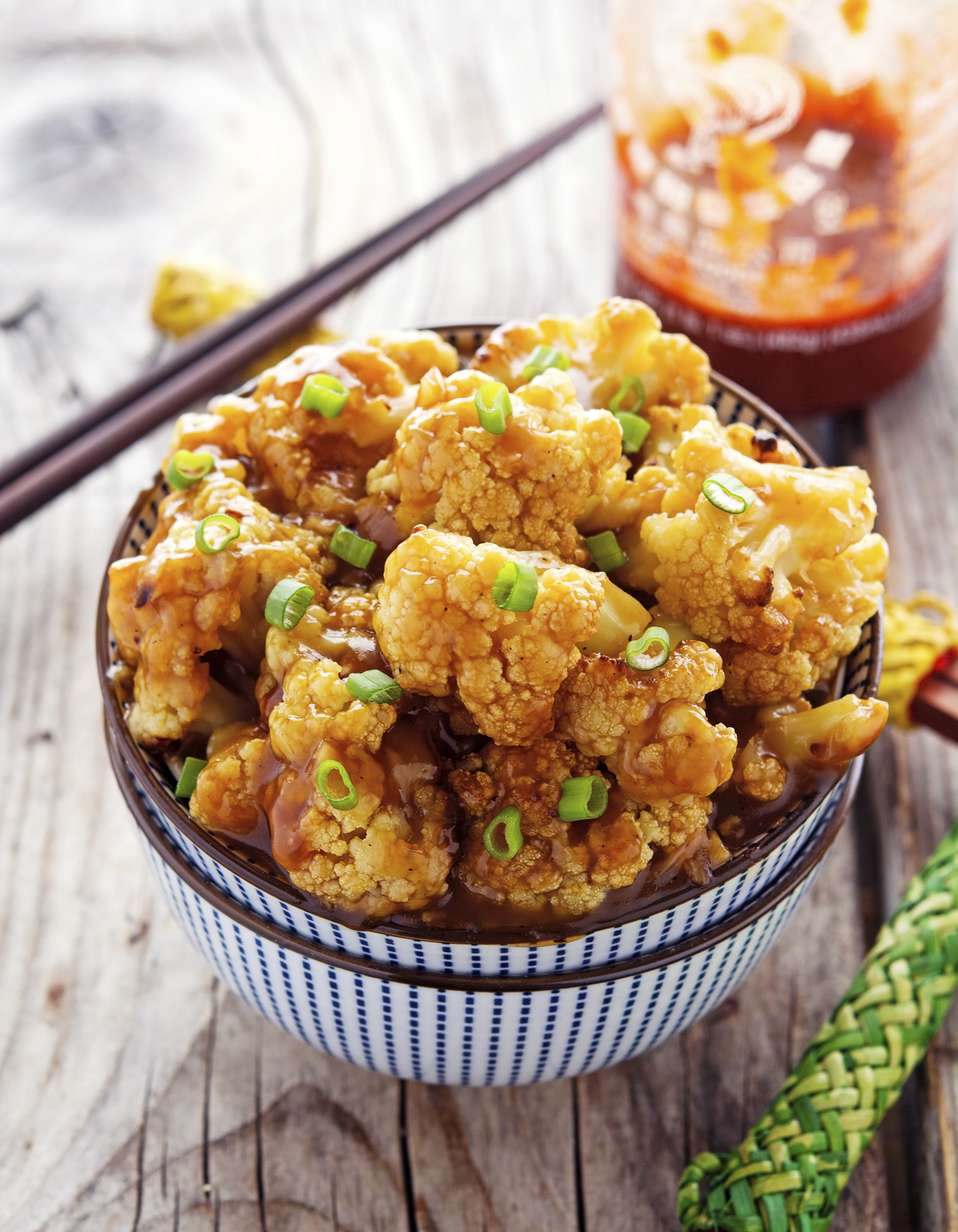 The Iron You Spicy HoneyGarlic Roasted Cauliflower