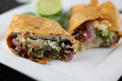 chicken burrito