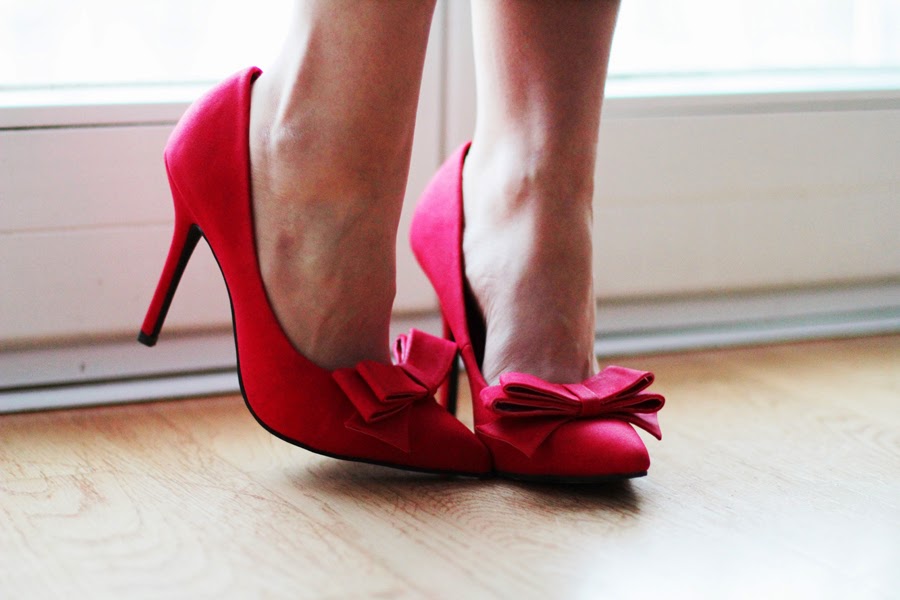 red high heels just fab outfitpost