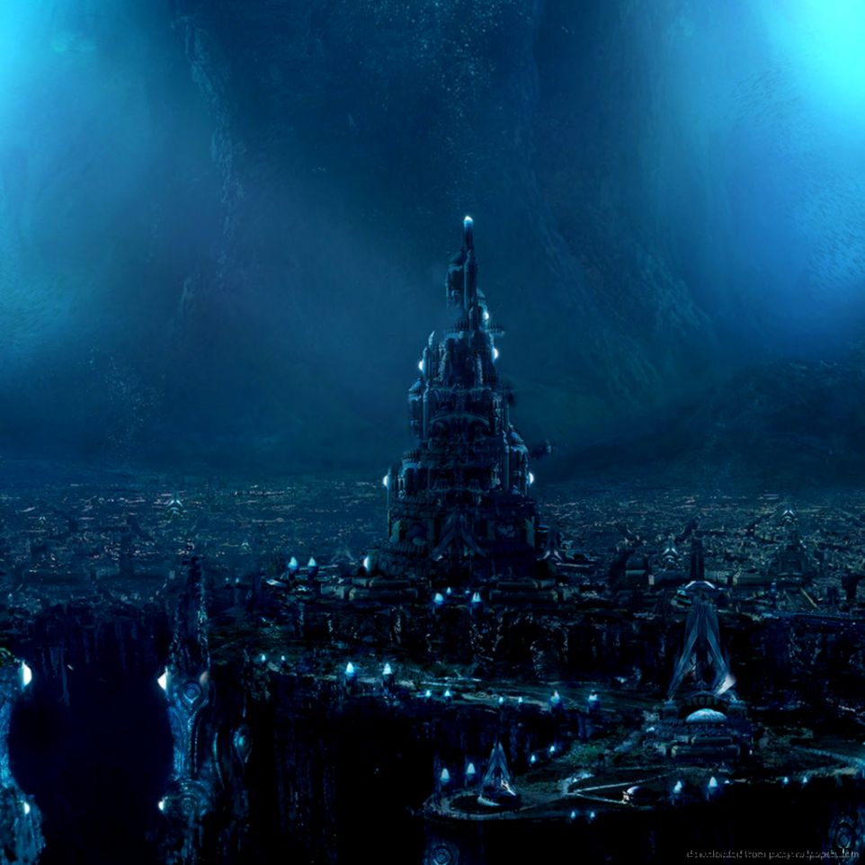 Download Great Underwater City Wallpaper For iPad