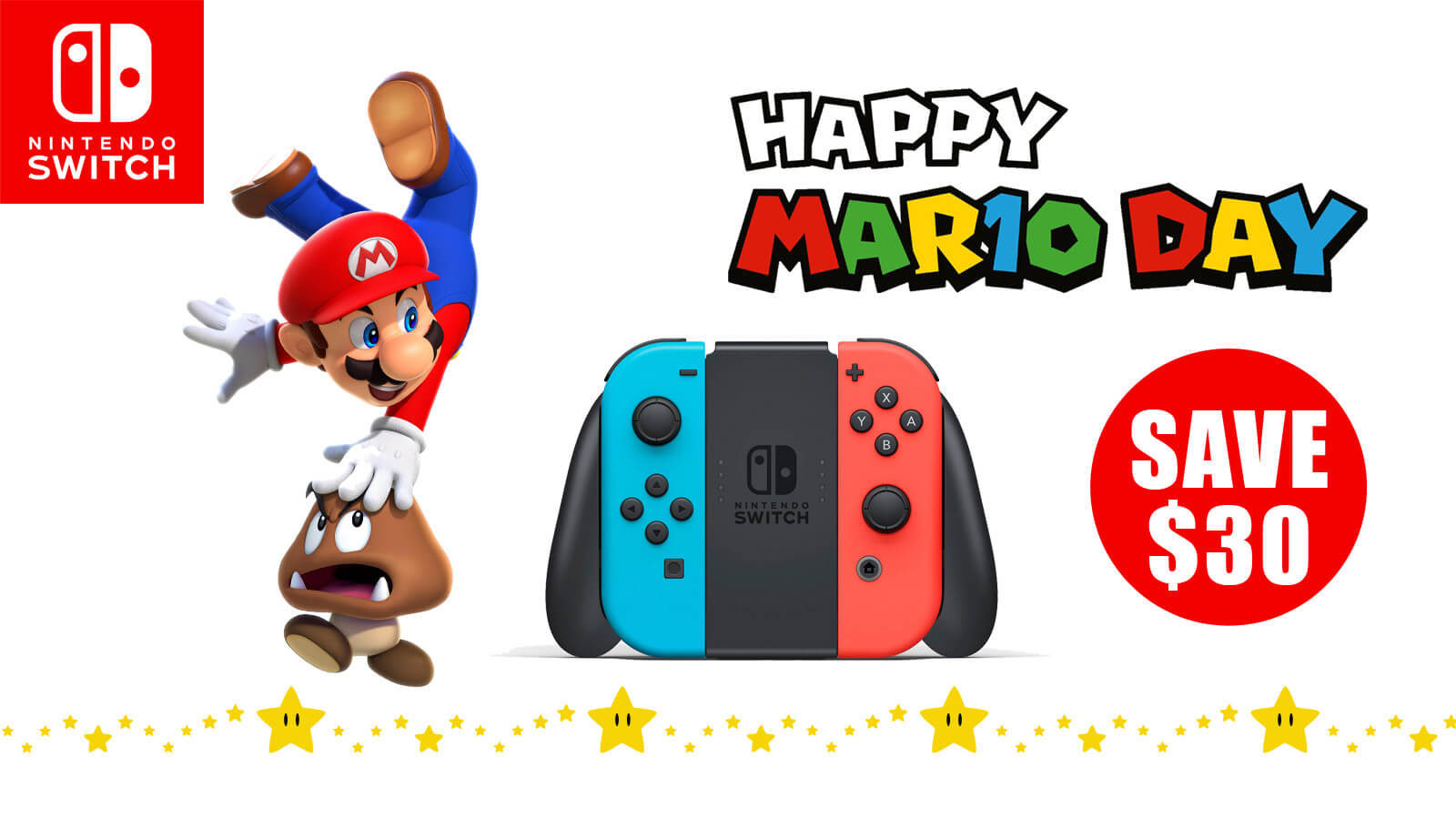 Nintendo Celebrates Mario Day 2019 With Switch Bundle Deal