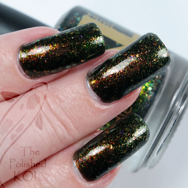 Bee's Knees Lacquer - Mothman is Lit