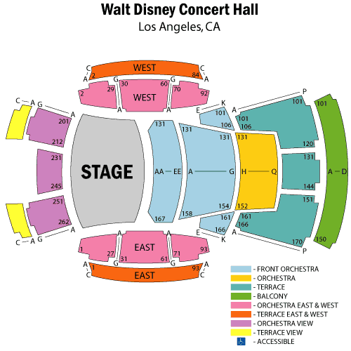 Great Buildings: Concert Hall Diagram Layout