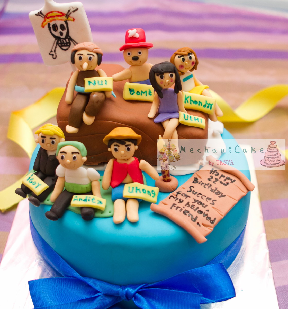 MechaniCake One Piece Themed Cake for Furqon's Birthday