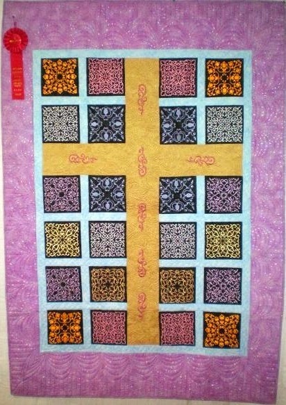 God's Promise by Maxine 2010 - Full custom quilting by Nancy.