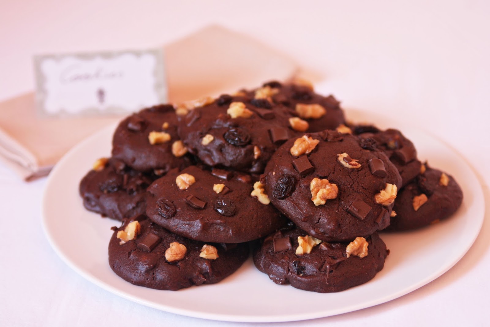 Vegan Chocolate Agave Cookies