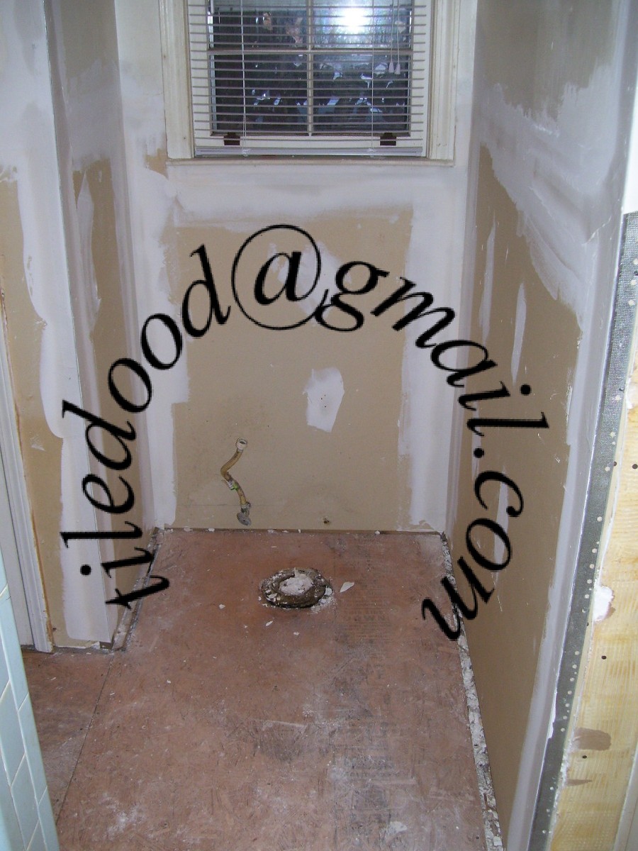 Tile the World! Cracked and Leaking Acrylic Shower Pan Repair Upstate SC