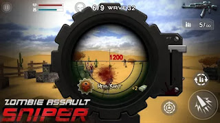 Zombie Assault Sniper Apk Mod v1.26  (Unlimited Cash + Gold) Terbaru