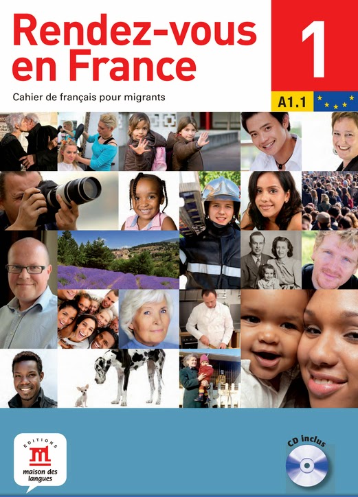 كتاب تعلم اللغة الفرنسية + 64 درس صوتي mp3 كتاب Rendez-vous en France Rendez%2Bvous%2Ben%2Bfrance