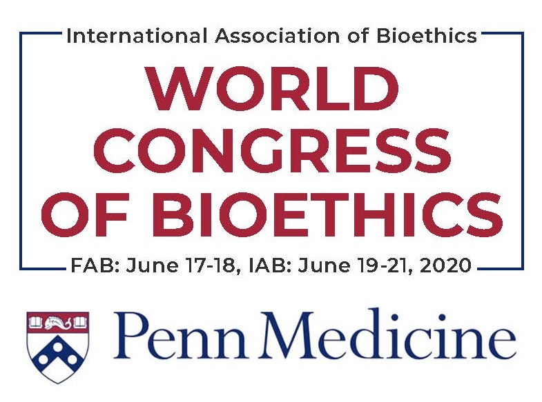 IAB World Congress of Bioethics 2020